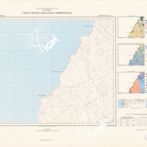 CARTA TECNICA DELL'ITALIA MERIDIONALE - INIZIO DEI RILIEVI SARDEGNA PER CONTO DELLA CASSA PER IL MEZZOGIORNO - Elemento 528-A1-I - Capo Sa Sturaggia (Oristano)
