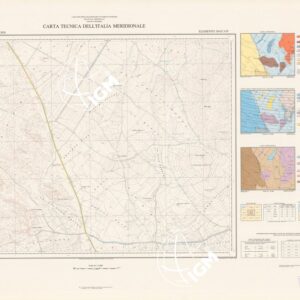 CARTA TECNICA DELL'ITALIA MERIDIONALE - INIZIO DEI RILIEVI SARDEGNA PER CONTO DELLA CASSA PER IL MEZZOGIORNO - Elemento 514-D3-IV - Nuraghe Tradori (Oristano)