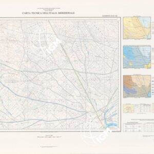 CARTA TECNICA DELL'ITALIA MERIDIONALE - INIZIO DEI RILIEVI SARDEGNA PER CONTO DELLA CASSA PER IL MEZZOGIORNO - Elemento 514-D3-III - Prunis (Oristano)