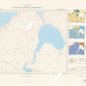 CARTA TECNICA DELL'ITALIA MERIDIONALE - INIZIO DEI RILIEVI SARDEGNA PER CONTO DELLA CASSA PER IL MEZZOGIORNO - Elemento 514-D2-IV - Stagno De Is Benas (Oristano)