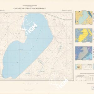 CARTA TECNICA DELL'ITALIA MERIDIONALE - INIZIO DEI RILIEVI SARDEGNA PER CONTO DELLA CASSA PER IL MEZZOGIORNO - Elemento 514-D2-III - Stagno De Sale Porcus (Oristano)