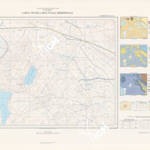 CARTA TECNICA DELL'ITALIA MERIDIONALE - INIZIO DEI RILIEVI SARDEGNA PER CONTO DELLA CASSA PER IL MEZZOGIORNO - Elemento 514-D2-II - Serra Araus (Oristano)