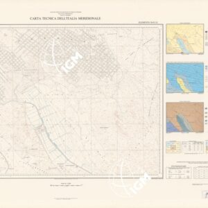 CARTA TECNICA DELL'ITALIA MERIDIONALE - INIZIO DEI RILIEVI SARDEGNA PER CONTO DELLA CASSA PER IL MEZZOGIORNO - Elemento 514-D2-I - Benetudi (Oristano)