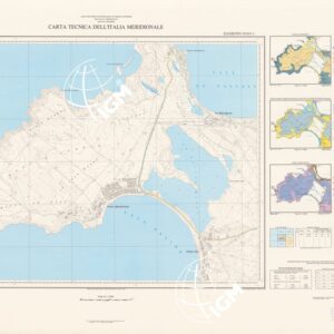 CARTA TECNICA DELL'ITALIA MERIDIONALE - INIZIO DEI RILIEVI SARDEGNA PER CONTO DELLA CASSA PER IL MEZZOGIORNO - Elemento 514-D1-I - Capo Mannu (Oristano)