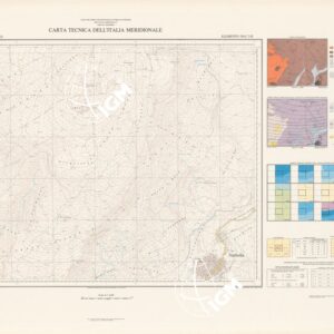 CARTA TECNICA DELL'ITALIA MERIDIONALE - INIZIO DEI RILIEVI SARDEGNA PER CONTO DELLA CASSA PER IL MEZZOGIORNO - Elemento 514-C3-II - Narbolia Nord (Oristano)