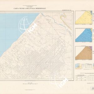 CARTA TECNICA DELL'ITALIA MERIDIONALE - INIZIO DEI RILIEVI SARDEGNA PER CONTO DELLA CASSA PER IL MEZZOGIORNO - Elemento 514-C2-II - Is Arenas (Oristano)