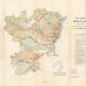 CARTA STRADALE DELLA PROVINCIA DI CATANIA