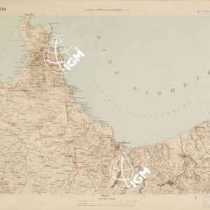 CARTA DELL'ISOLA DI SICILIA - Foglio 130 - Alcamo