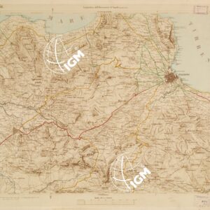 CARTA DELL'ISOLA DI SICILIA - Foglio 131 - Palermo