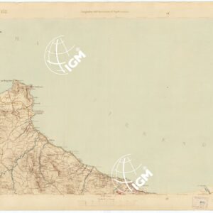 CARTA DELL'ISOLA DI SICILIA - Foglio 132 - Termini