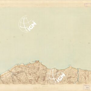 CARTA DELL'ISOLA DI SICILIA - Foglio 133 - Cefalù