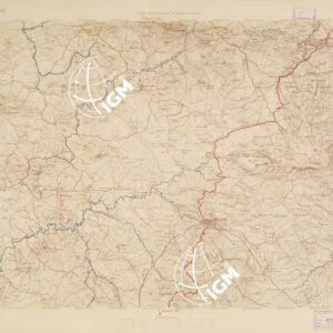 CARTA DELL'ISOLA DI SICILIA - Foglio 141 - Corleone