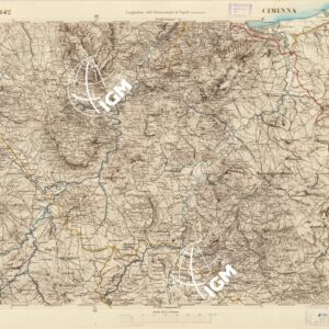 CARTA DELL'ISOLA DI SICILIA - Foglio 142 - Ciminna