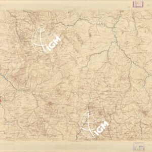 CARTA DELL'ISOLA DI SICILIA - Foglio 143 - M.te Salvatore