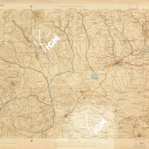 CARTA DELL'ISOLA DI SICILIA - Foglio 145 - Randazzo