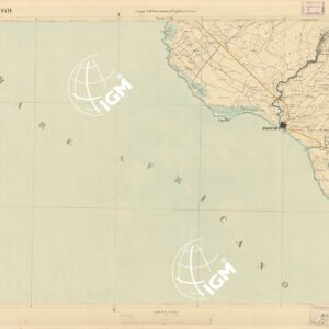 CARTA DELL'ISOLA DI SICILIA - Foglio 149 - Mazzara