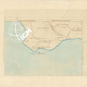 CARTA DELL'ISOLA DI SICILIA - Supplemento al Foglio 150 - Castelvetrano