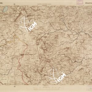 CARTA DELL'ISOLA DI SICILIA - Foglio 161 - Piazza Armerina