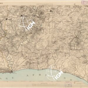 CARTA DELL'ISOLA DI SICILIA - Foglio 165 - Licata