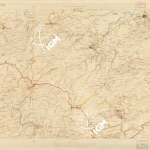 CARTA DELL'ISOLA DI SICILIA - Foglio 167 - Buccheri