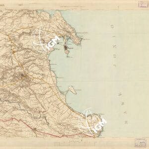 CARTA DELL'ISOLA DI SICILIA - Foglio 168 - Augusta