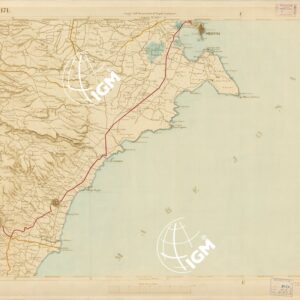 CARTA DELL'ISOLA DI SICILIA - Foglio 171 - Siracusa