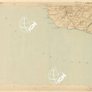 CARTA DELL'ISOLA DI SICILIA - Foglio 172 - Capo Scalambri