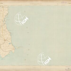 CARTA DELL'ISOLA DI SICILIA - Foglio 174 - Capo Passero