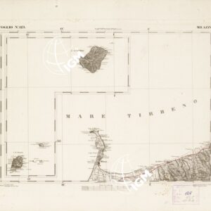 CARTA DELL'ISOLA DI SICILIA - Foglio 125 - Milazzo