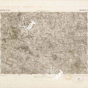 CARTA DELL'ISOLA DI SICILIA - Foglio 144 - Mistretta