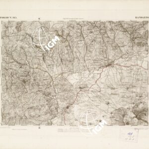 CARTA DELL'ISOLA DI SICILIA - Foglio 145 - Randazzo