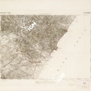 CARTA DELL'ISOLA DI SICILIA - Foglio 146 - Taormina