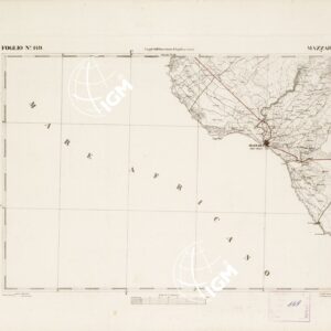 CARTA DELL'ISOLA DI SICILIA - Foglio 149 - Mazzara