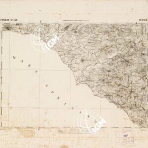 CARTA DELL'ISOLA DI SICILIA - Foglio 158 - Sciacca