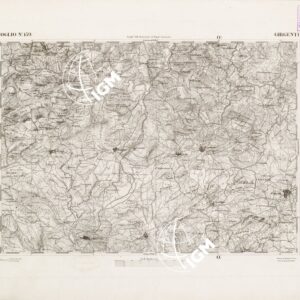 CARTA DELL'ISOLA DI SICILIA - Foglio 159 - Girgenti