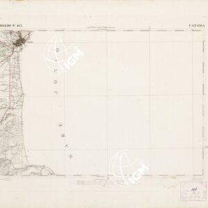 CARTA DELL'ISOLA DI SICILIA - Foglio 163 - Catania