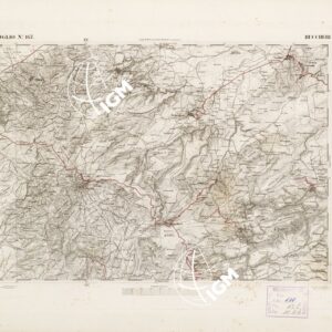 CARTA DELL'ISOLA DI SICILIA - Foglio 167 - Buccheri