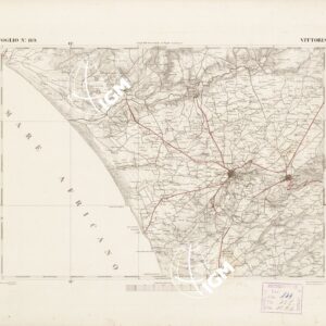 CARTA DELL'ISOLA DI SICILIA - Foglio 169 - Vittoria