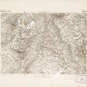 CARTA DELL'ISOLA DI SICILIA - Foglio 170 - Modica