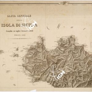 CARTA GENERALE DELLA ISOLA DI SICILIA... - Foglio 1
