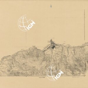 CARTA TOPOGRAFICA DEL FARO DI MESSINA ESEGUITA NEL 1844 - Foglio 4