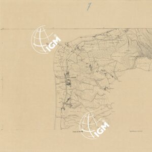 CARTA TOPOGRAFICA DEL FARO DI MESSINA ESEGUITA NEL 1844 - Foglio 7