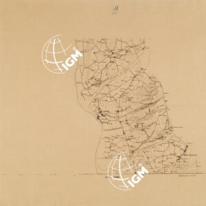 CARTA TOPOGRAFICA DEL FARO DI MESSINA ESEGUITA NEL 1844 - Foglio 11