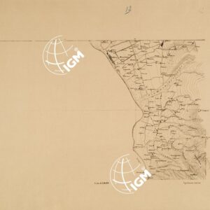 CARTA TOPOGRAFICA DEL FARO DI MESSINA ESEGUITA NEL 1844 - Foglio 12