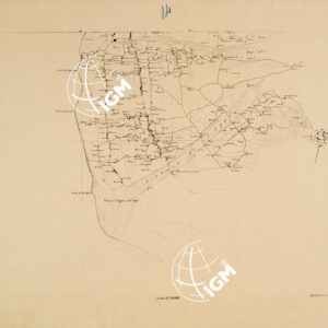CARTA TOPOGRAFICA DEL FARO DI MESSINA ESEGUITA NEL 1844 - Foglio 14
