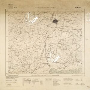 CARTA DEL MONTE ETNA - Foglio 1 - Maletto