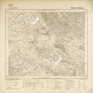 CARTA DEL MONTE ETNA - Foglio 2 - Monte Maletto