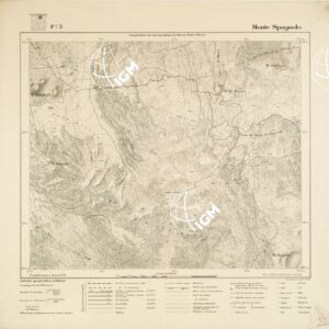 CARTA DEL MONTE ETNA - Foglio 3 - Monte Spagnolo