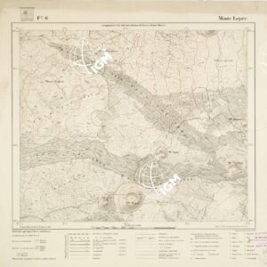 CARTA DEL MONTE ETNA - Foglio 6 - Monte Lepre