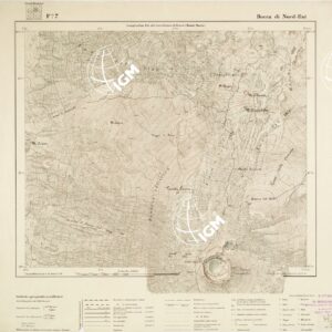 CARTA DEL MONTE ETNA - Foglio 7 - Bocca di Nord-Est